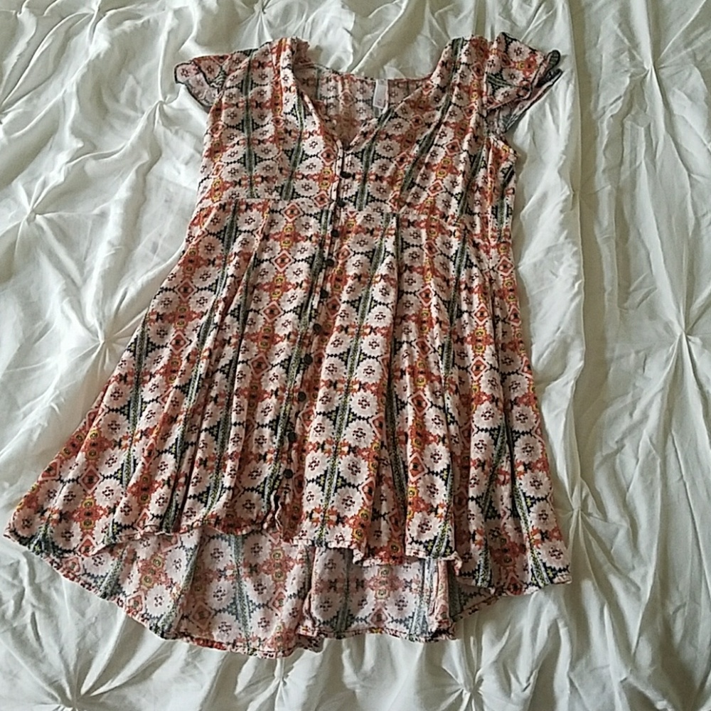 Floral mini dress
